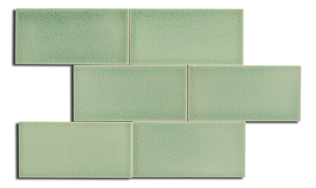 Crackle Celadon Green