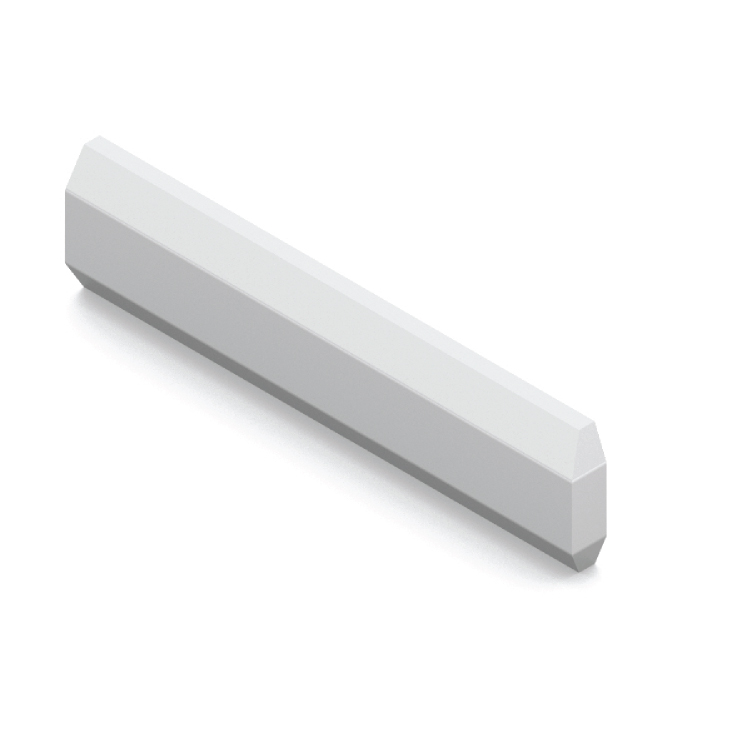 2” x 6” bevel liner - bevel outside corner trim/end stop